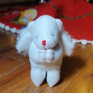 Praying Stuffed Angel Bear